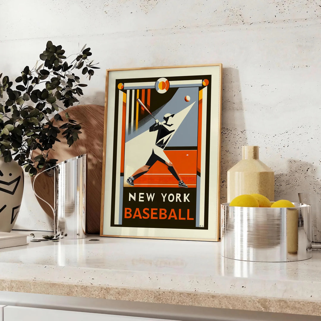 Affiche Baseball New York 4