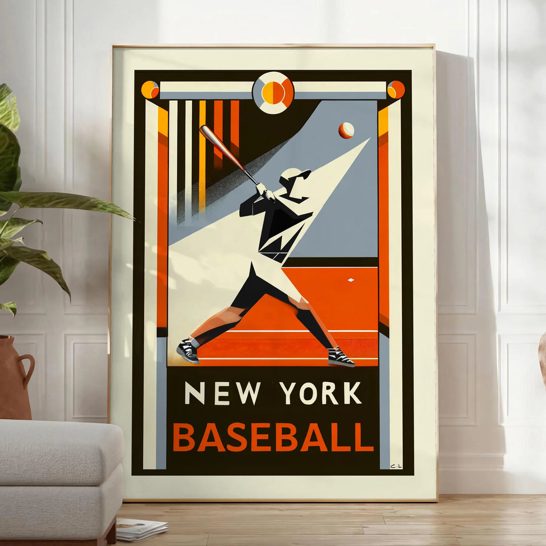 Affiche Baseball New York 4