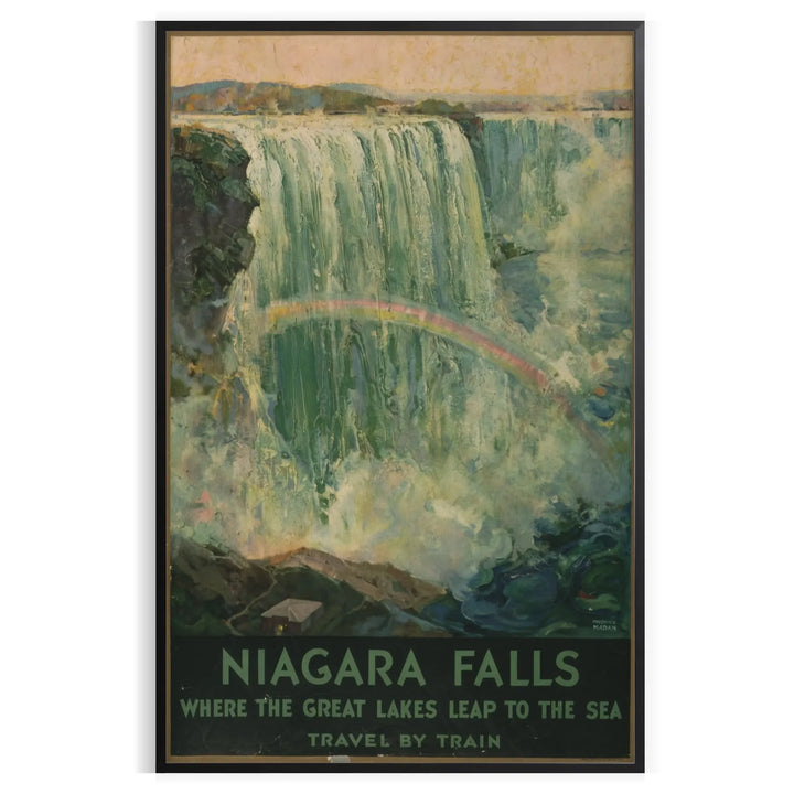 Niagara Falls Amérique Affiche de voyage Art mural 