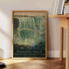mesmerizing beauty Niagara Falls stunning green gray travel poster touch adventure room captivating wall art ideal gift decor unique print available