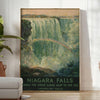 mesmerizing beauty Niagara Falls stunning green gray travel poster touch adventure room captivating wall art ideal gift decor unique print available