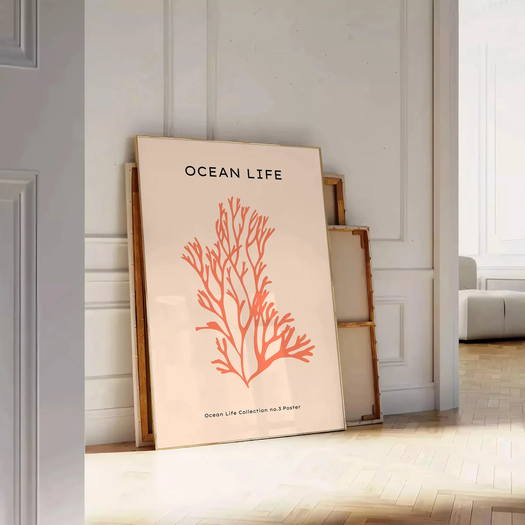 Ocean Animal Poster 2 Travel Poster High Quality Frame Premium Print Home Decor Color