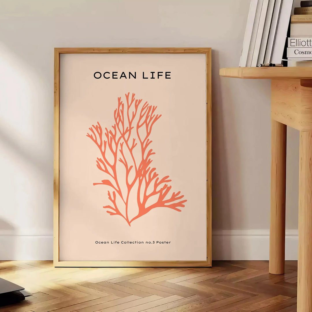 Ocean Animal Poster 2 Travel Poster High Quality Frame Premium Print Home Decor Color