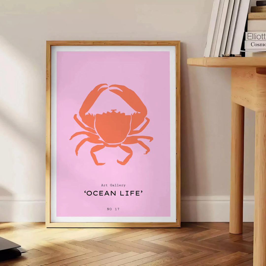 Ocean Animal Wall Print 1 Travel Poster High Quality Frame Premium Print Home Decor Color