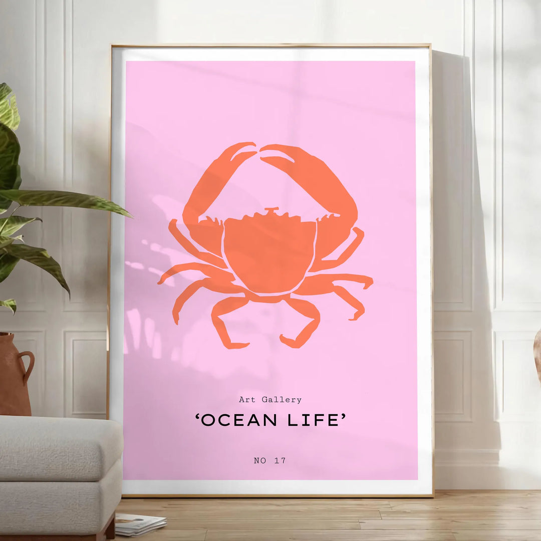 Ocean Animal Wall Print 1 Travel Poster High Quality Frame Premium Print Home Decor Color