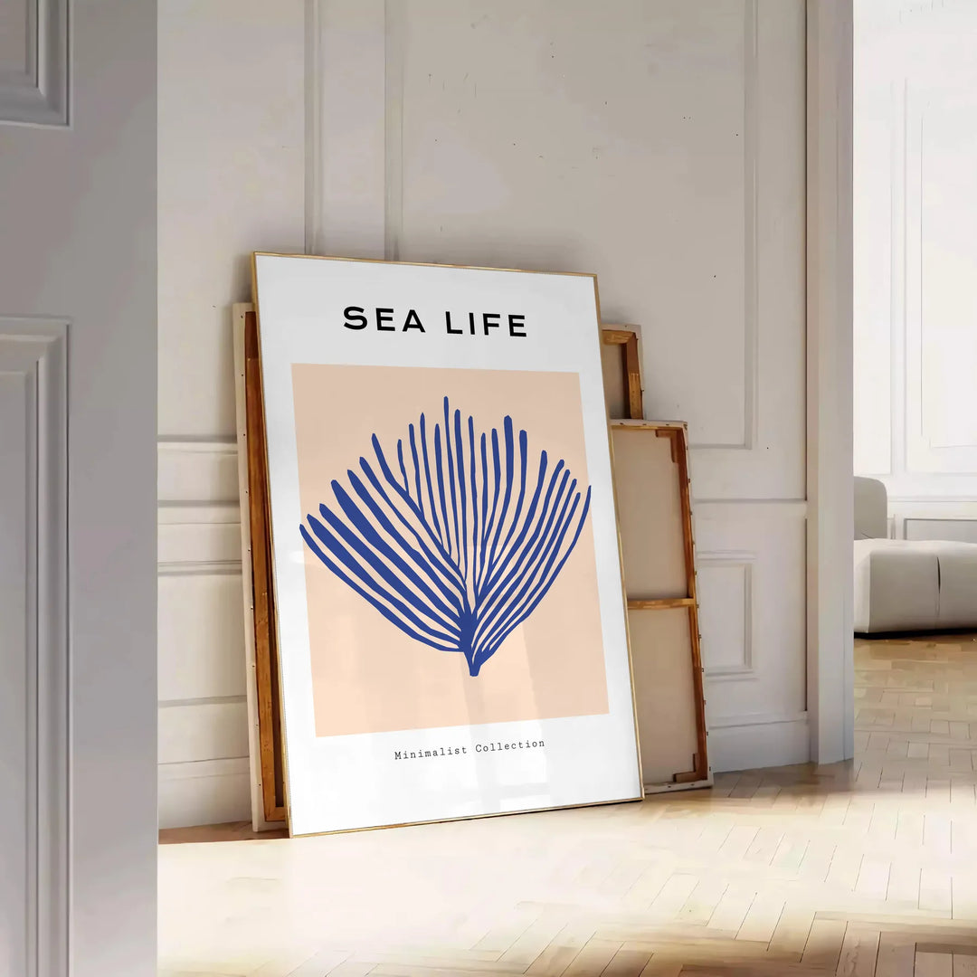 Ocean Wildlife Poster Travel Poster High Quality Frame Premium Print Home Decor Color