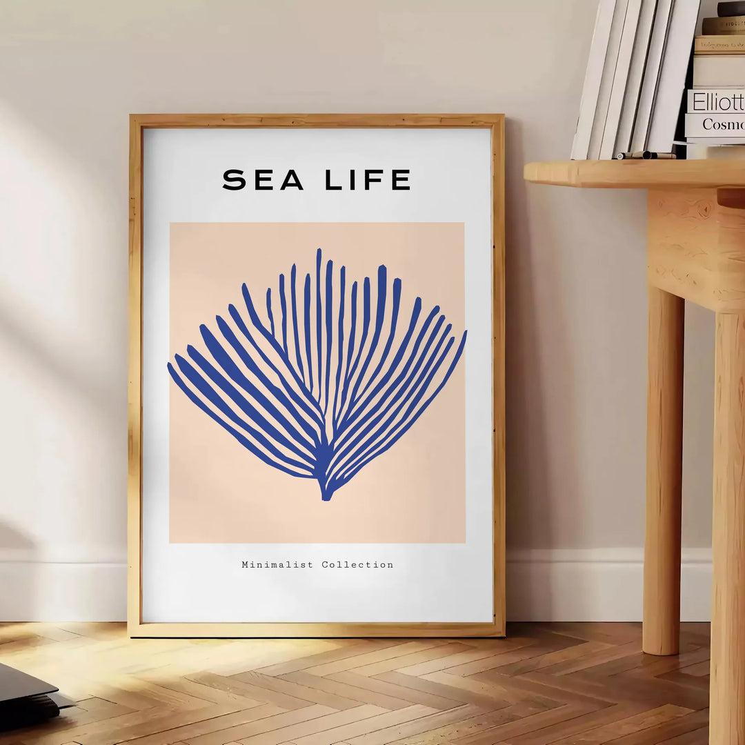 Ocean Wildlife Poster Travel Poster High Quality Frame Premium Print Home Decor Color