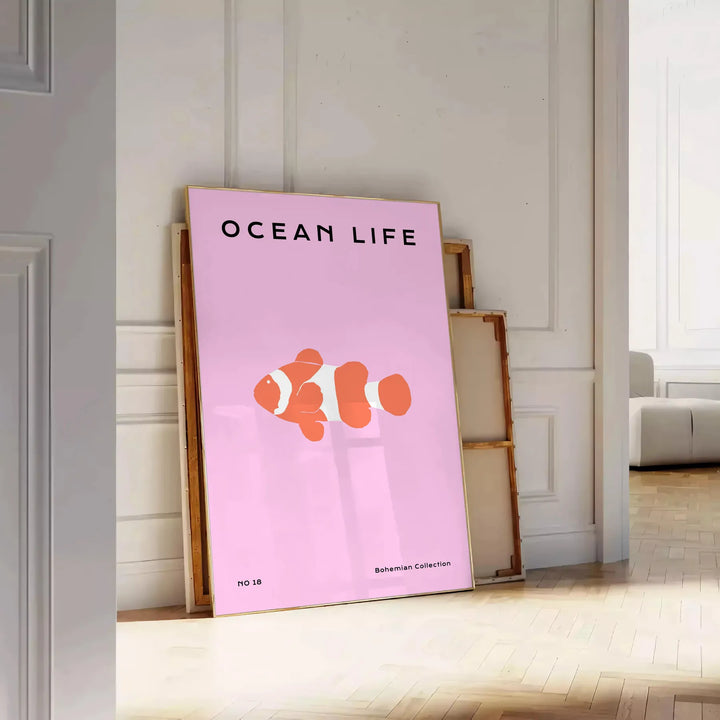 Ocean Wildlife Print 1 Travel Poster High Quality Frame Premium Print Home Decor Color