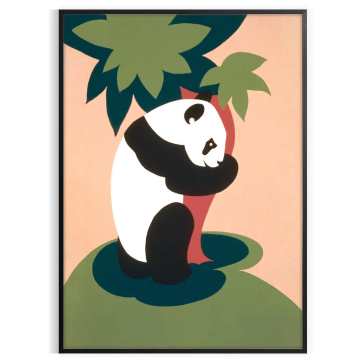 Impression de la faune panda 