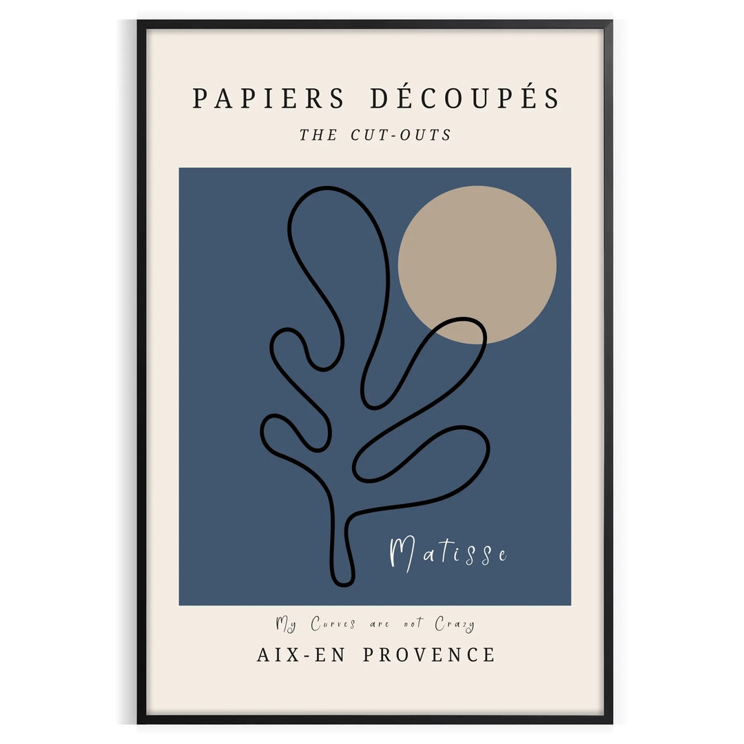 Papier Découpés Wall Art 3 Travel Poster High Quality Frame Premium Print Home Decor Color