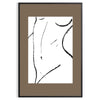 élégante affiche Papier Découpés nuances gris blanc parfait intérieur cadeau unique œuvre moderne merveille décor disponibles A4 cm A0