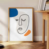 affiche élégante Papier Découpés tons gris blanc une touche artistique unique espace cadeau original A4 cm A0