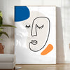 affiche élégante Papier Découpés tons gris blanc une touche artistique unique espace cadeau original A4 cm A0