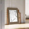 élégante affiche Papier Découpés nuances gris blanc parfait intérieur cadeau unique œuvre moderne merveille décor disponibles A4 cm A0