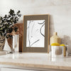 élégante affiche Papier Découpés nuances gris blanc parfait intérieur cadeau unique œuvre moderne merveille décor disponibles A4 cm A0