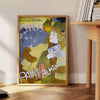 space Paris Almanac Vintage Poster stunning black blue captivating wall art piece perfect gift lovers enthusiasts room timeless elegance frame