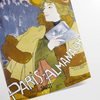 space Paris Almanac Vintage Poster stunning black blue captivating wall art piece perfect gift lovers enthusiasts room timeless elegance frame