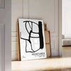 captivating Peintures poster Studio Bringas maximalist masterpiece black white wall art unique gift artwork space style