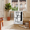 captivating Peintures poster Studio Bringas maximalist masterpiece black white wall art unique gift artwork space style