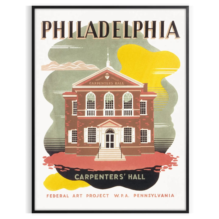 Affiche de voyage de Philadelphie Poster 