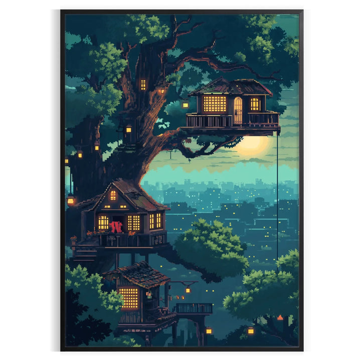 Pixel Art Poster 