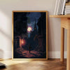 captivating world pixel art black green poster vibrant wall perfect retro touch decor unique gift variety sizes A4 cm A0 space life today