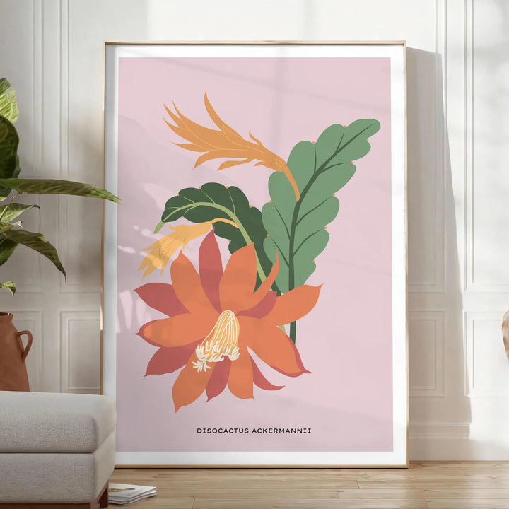 Plant Art Print 2 Travel Poster High Quality Frame Premium Print Home Decor Color