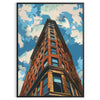 Affiche Art Pop 12 nuances gris bleu une fusion moderne captivante égayera murs cadeau unique disponible cadre déco