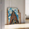 Affiche Art Pop 12 nuances gris bleu une fusion moderne captivante égayera murs cadeau unique disponible cadre déco