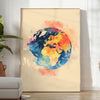 vibrant touch space Pop Art 14 poster bold orange blue hues eye wall perfect lover unique gift decor stunning artwork unmounted choices