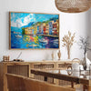 space striking pop art poster unique blend gray green hues wall modern home thoughtful gift various sizes A4 cm A0 walls alive style