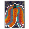 affiche envoûtante art citrouilles Yayoi Kusama nuances vertes bleues cadeau idéal amateurs contemporain disponibles A4 cm A0