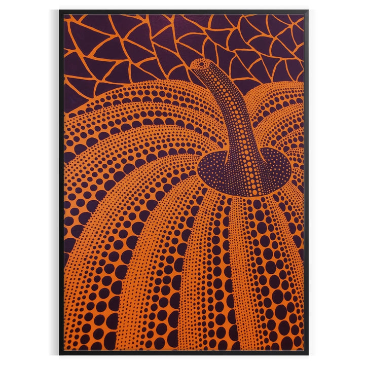 Pumpkin Yayoi Kusama Art Print 4 Travel Poster High Quality Frame Premium Print Home Decor Color