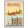 beauty Quebec stunning poster serene gray vibrant green tones touch elegance space print perfect gift A4 cm A0 wall art collection today