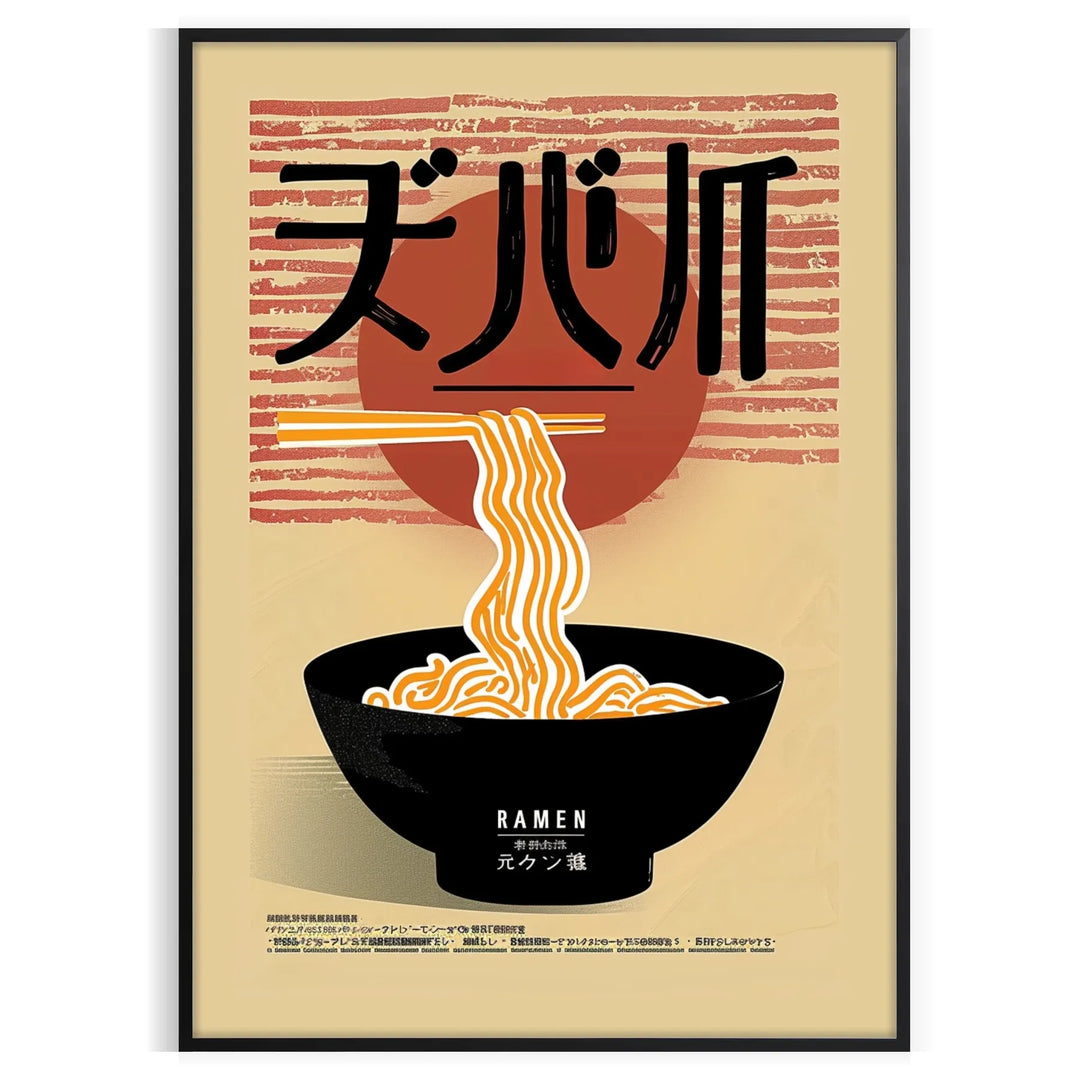 Ramen Kitchen Poster 2 Travel Poster High Quality Frame Premium Print Home Decor Color