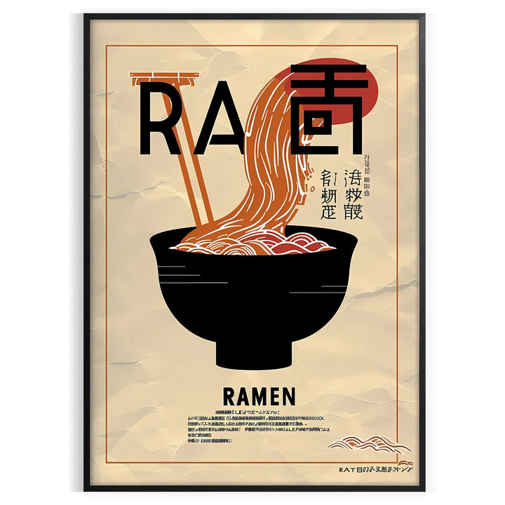 Ramen Kitchen Print 1 Travel Poster High Quality Frame Premium Print Home Decor Color