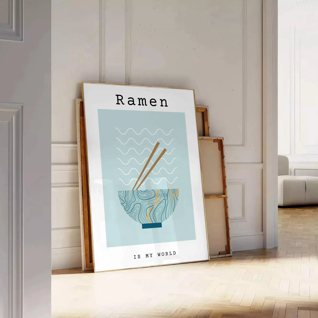 Ramen Kitchen Art 1 Travel Poster High Quality Frame Premium Print Home Decor Color