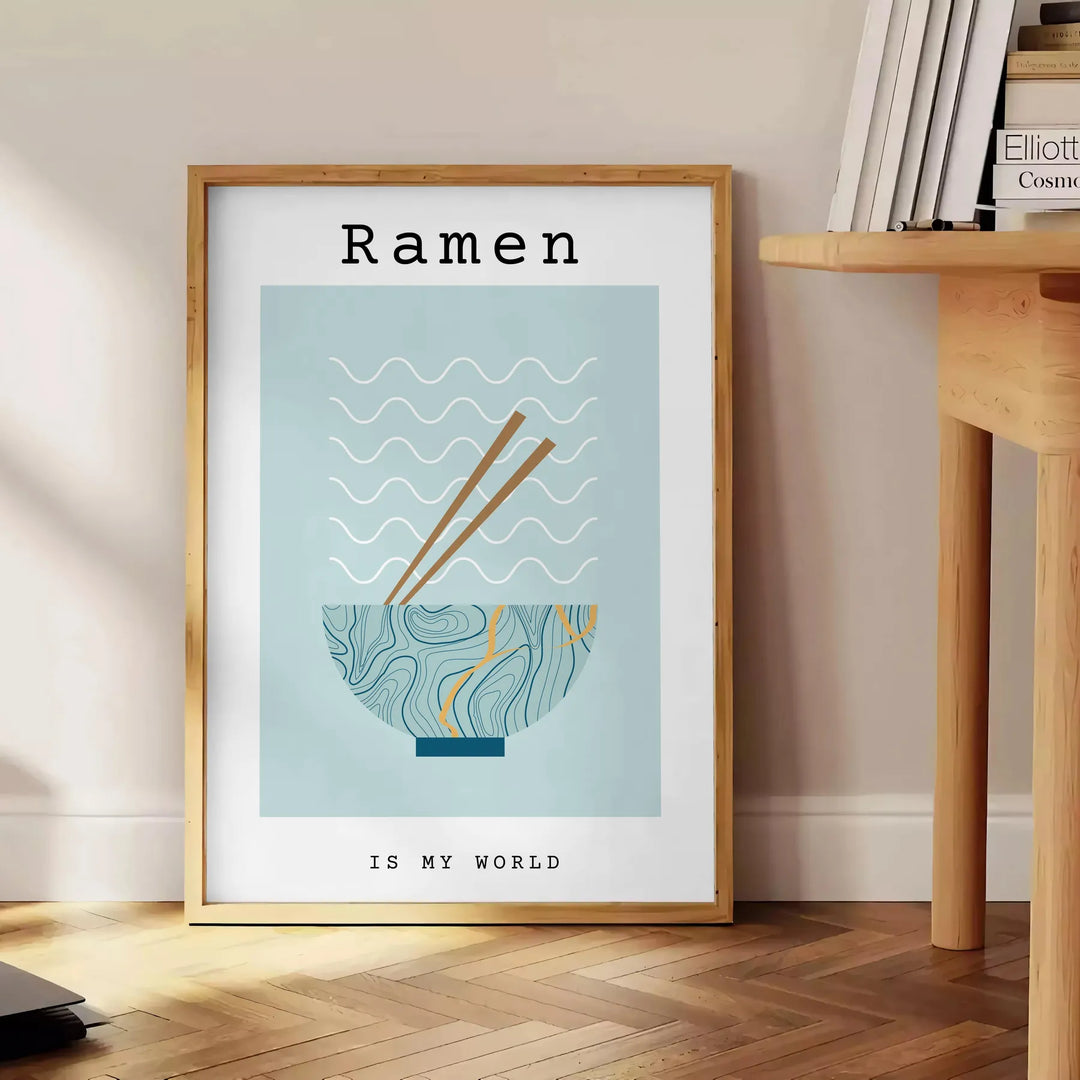 Ramen Kitchen Art 1 Travel Poster High Quality Frame Premium Print Home Decor Color