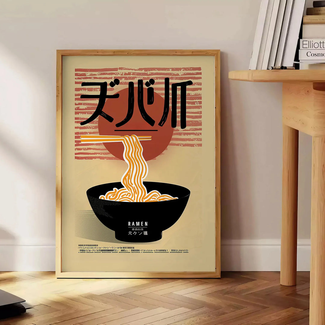 Ramen Kitchen Poster 2 Travel Poster High Quality Frame Premium Print Home Decor Color