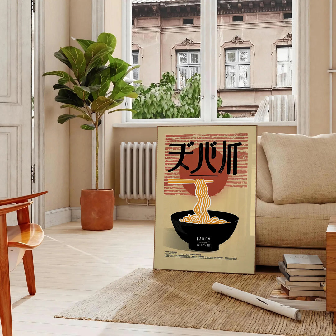 Ramen Kitchen Poster 2 Travel Poster High Quality Frame Premium Print Home Decor Color