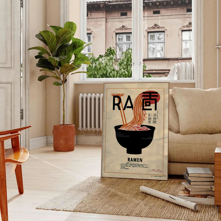 Ramen Kitchen Print 1 Travel Poster High Quality Frame Premium Print Home Decor Color