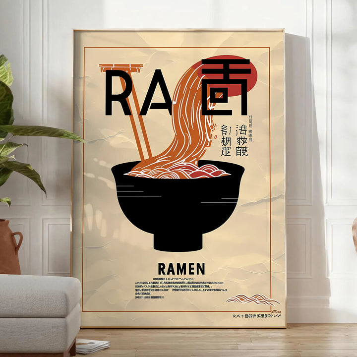 Ramen Kitchen Print 1 Travel Poster High Quality Frame Premium Print Home Decor Color