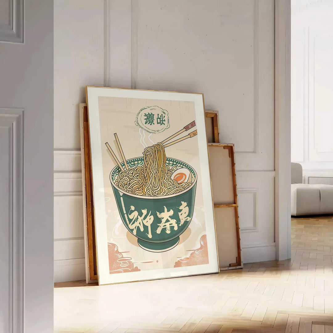 Ramen Kitchen Print 2 Travel Poster High Quality Frame Premium Print Home Decor Color