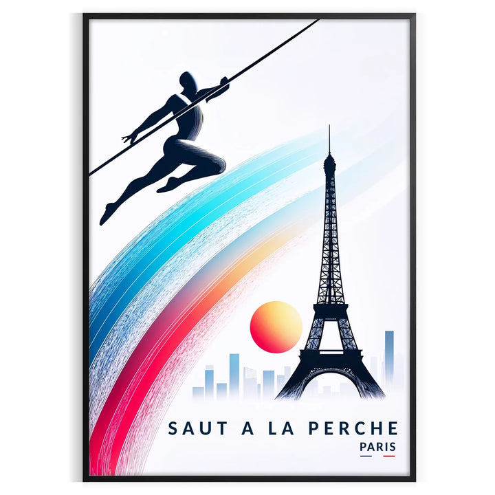 Saut a La Perche Paris Poster