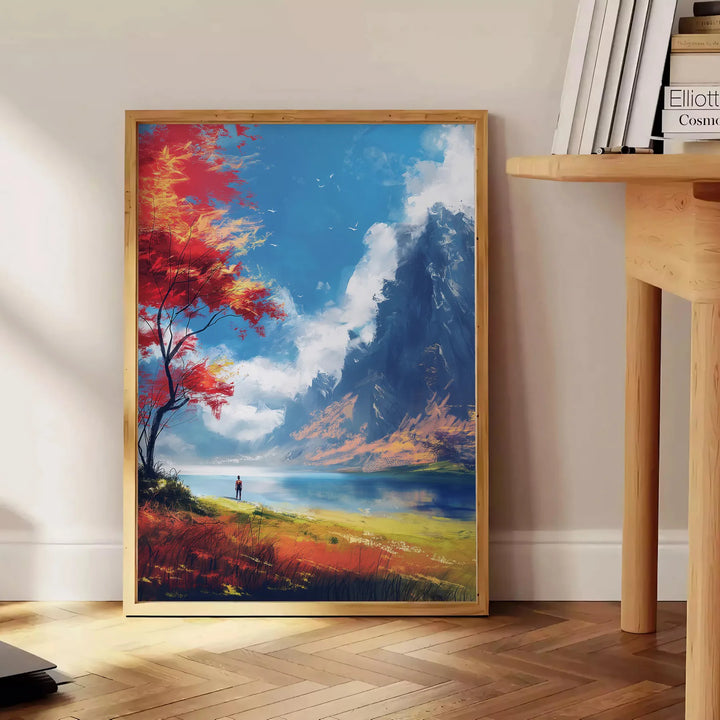 Scenery Art Wall Art Travel Poster High Quality Frame Premium Print Home Decor Color