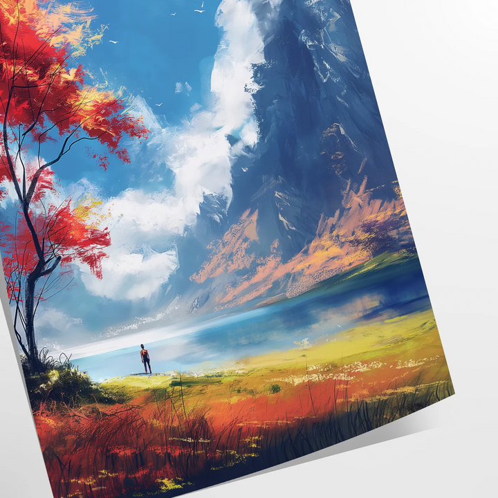 Scenery Art Wall Art Travel Poster High Quality Frame Premium Print Home Decor Color