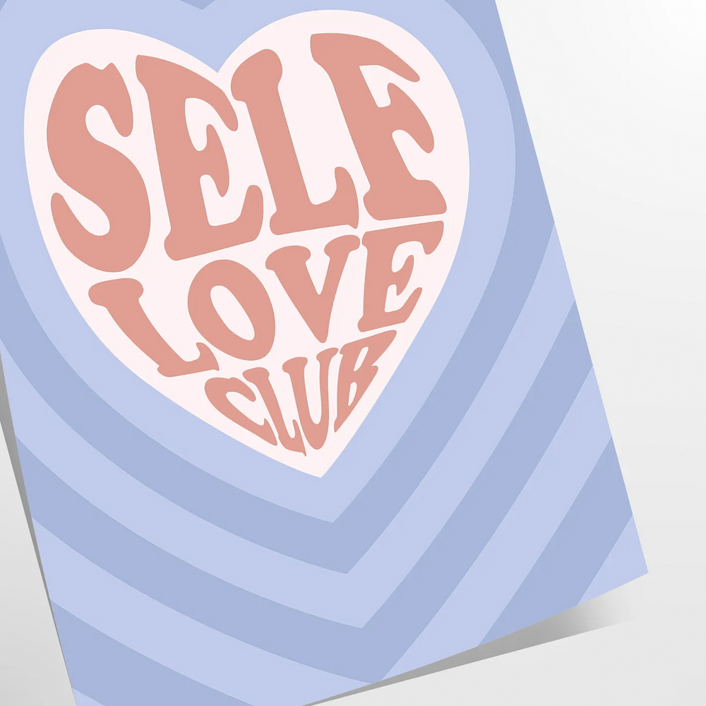 Self Love Motivation Print Travel Poster High Quality Frame Premium Print Home Decor Color