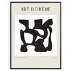 space shape bohemian poster palette gray black captivating piece wall art ideal gift modern touch décor standalone print perfect enthusiast collection