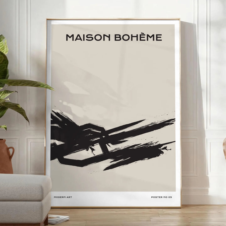 Shape Bohemian Art Travel Poster High Quality Frame Premium Print Home Decor Color