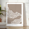 space captivating boho art poster unique shape inspirations stunning wall print artistic touch room perfect gift occasion sizes A4 A0